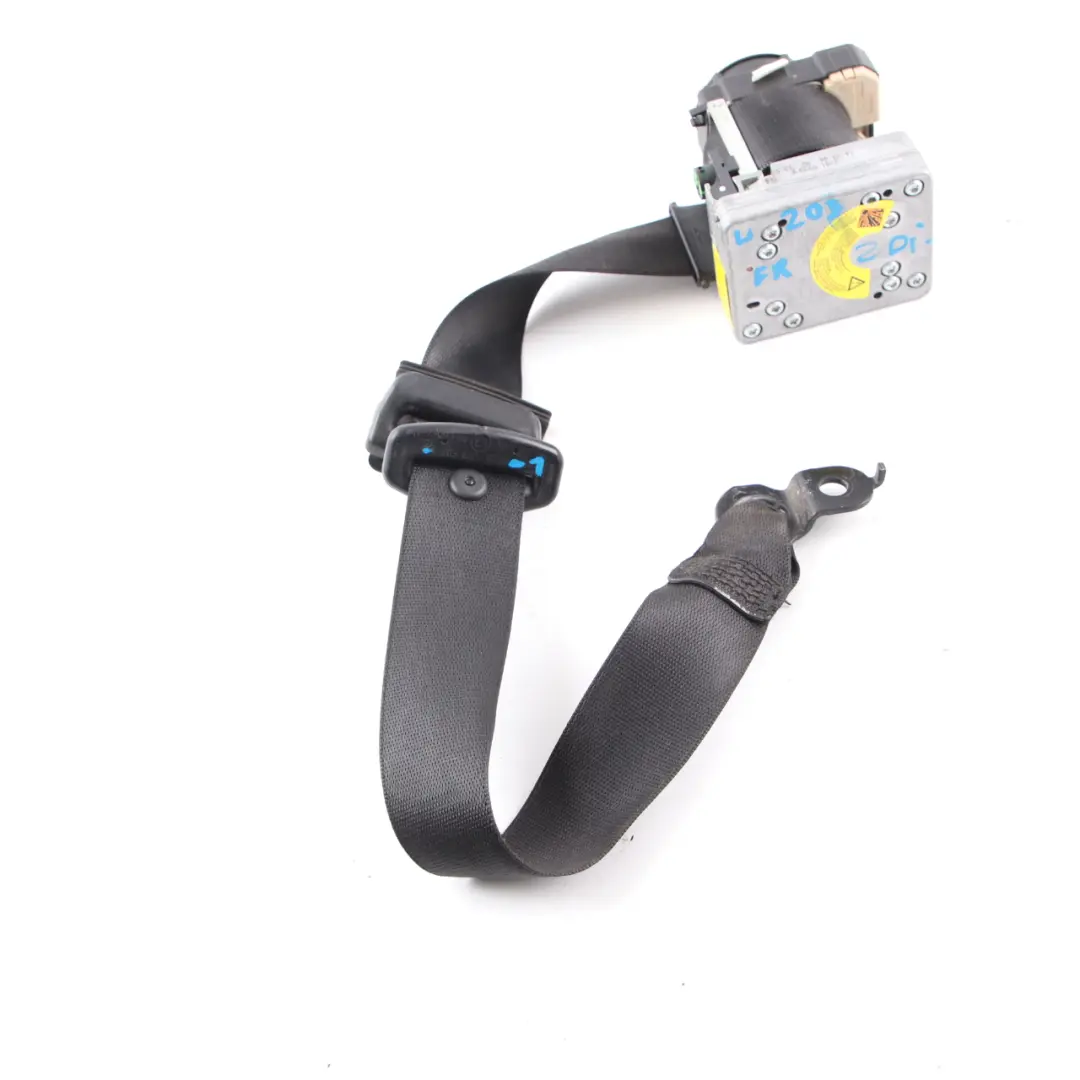 Mercedes W203 Seatbelt Front Right O/S Seat Safety Belt Black - SKU rhd-A2038601086-1 - Part number A2038601086
