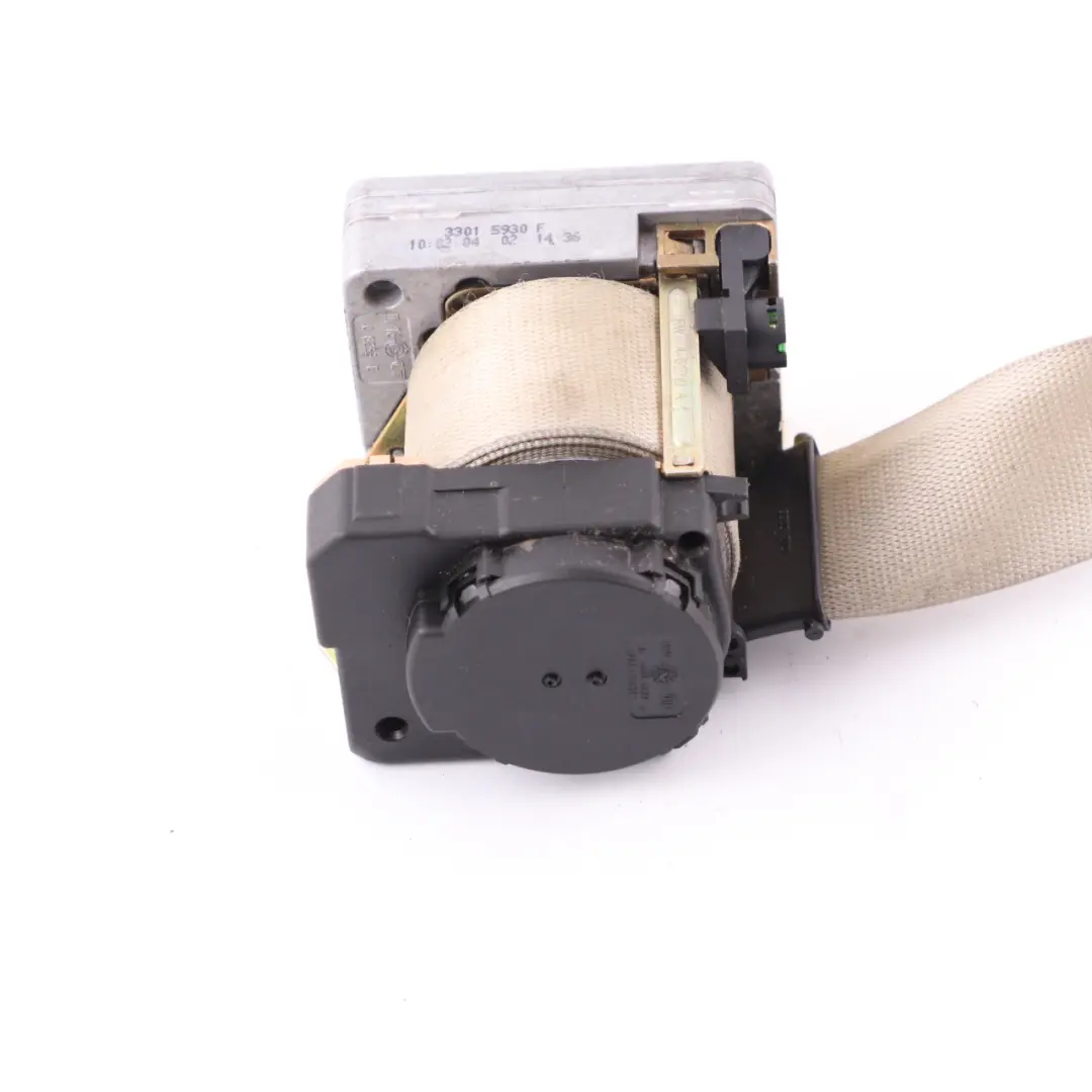 Seatbelt Front Right O/S Seat Safety Belt Beige to Mercedes W203 with Part number A2038601086 Mercedes W203 Seatbelt Front Right O/S Seat Safety Belt Beige - SKU rhd-A2038601086-2 - Part number A2038601086