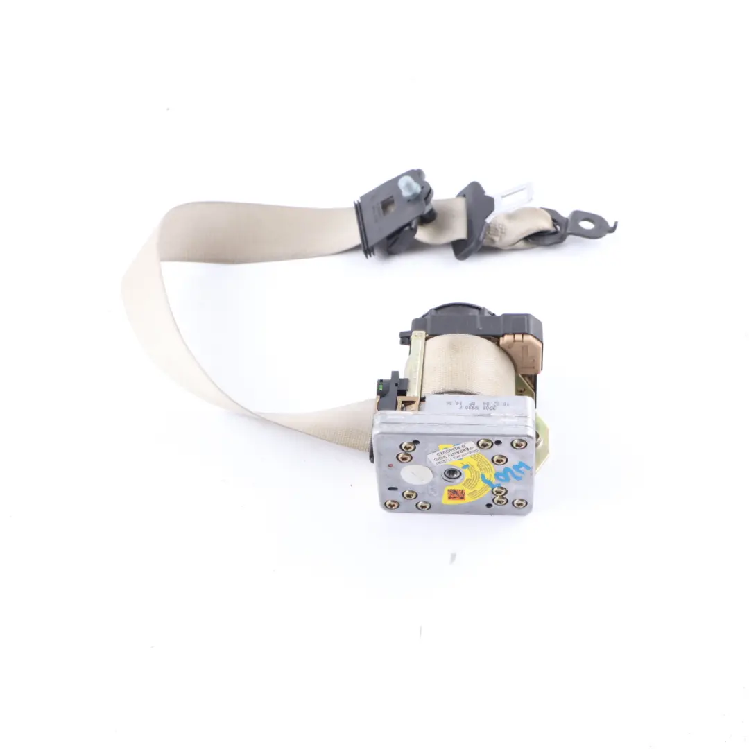 Seatbelt Front Right O/S Seat Safety Belt Beige to Mercedes W203 with Part number A2038601086 Mercedes W203 Seatbelt Front Right O/S Seat Safety Belt Beige - SKU rhd-A2038601086-2 - Part number A2038601086