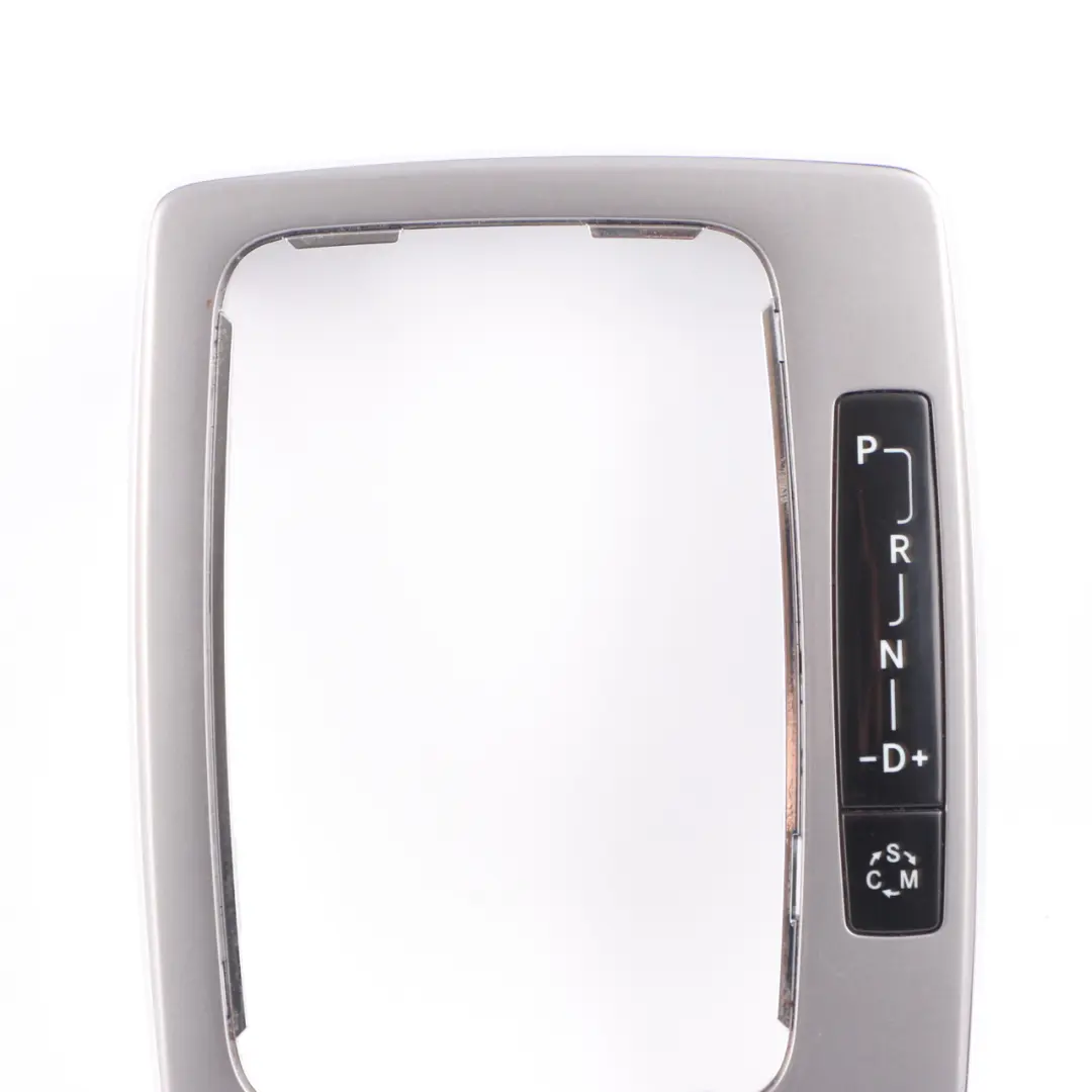 Selector Cover Mercedes W204 Trim Frame Titan Silver Switch to Gear with Part number A2042673188 Gear Selector Cover Mercedes W204 Trim Frame Titan Silver Switch - SKU rhd-A2042673188 - Part number A2042673188