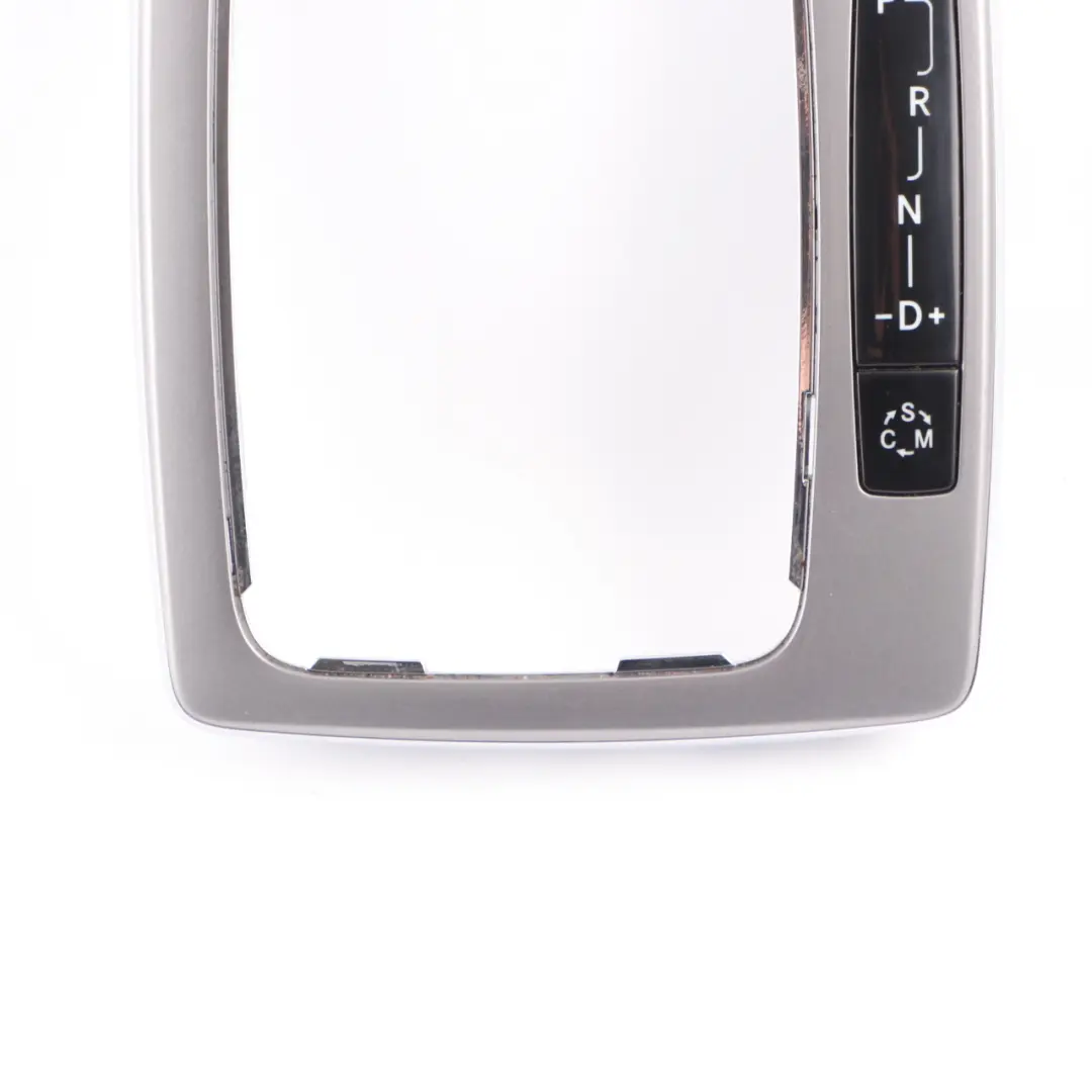 Selector Cover Mercedes W204 Trim Frame Titan Silver Switch to Gear with Part number A2042673188 Gear Selector Cover Mercedes W204 Trim Frame Titan Silver Switch - SKU rhd-A2042673188 - Part number A2042673188