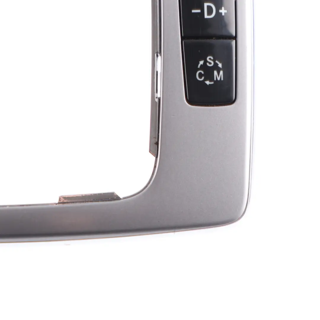 Selector Cover Mercedes W204 Trim Frame Titan Silver Switch to Gear with Part number A2042673188 Gear Selector Cover Mercedes W204 Trim Frame Titan Silver Switch - SKU rhd-A2042673188 - Part number A2042673188