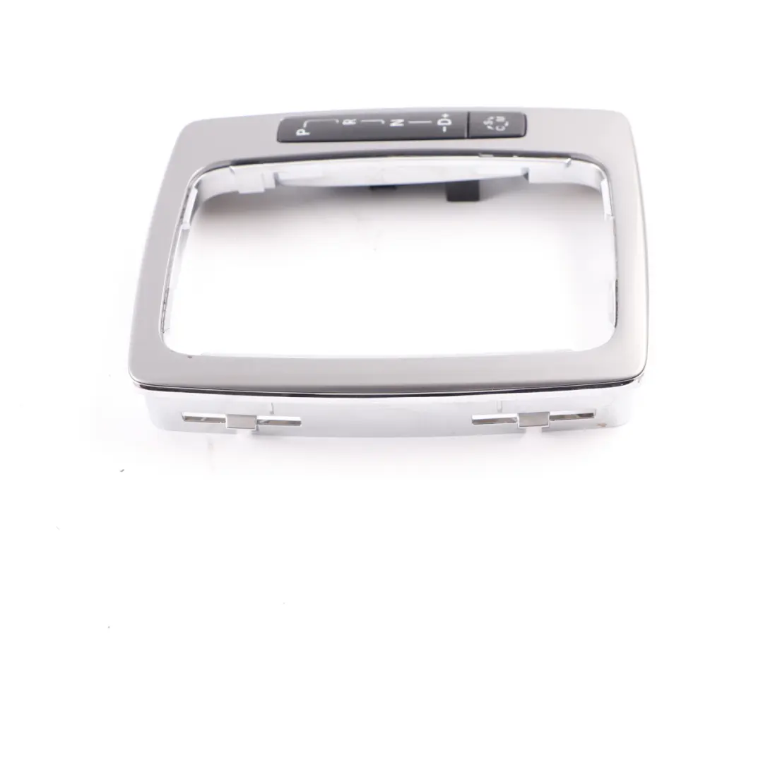 Selector Cover Mercedes W204 Trim Frame Titan Silver Switch to Gear with Part number A2042673188 Gear Selector Cover Mercedes W204 Trim Frame Titan Silver Switch - SKU rhd-A2042673188 - Part number A2042673188