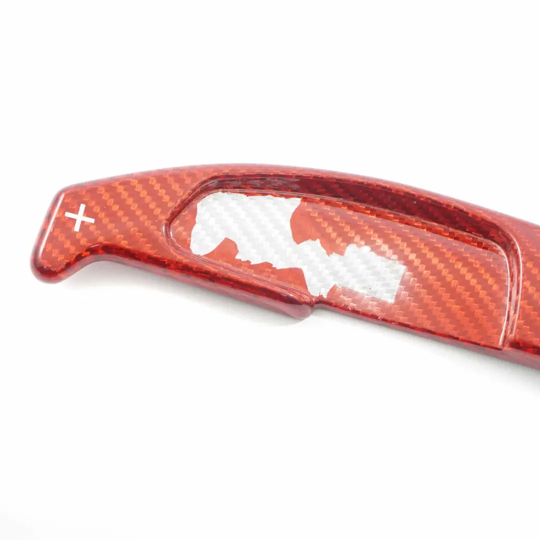  Pomo selector marchas Mercedes W204 Juego levas cambio automático carbono rojo - SKU A2042677710-SET - Número de pieza A2042677710