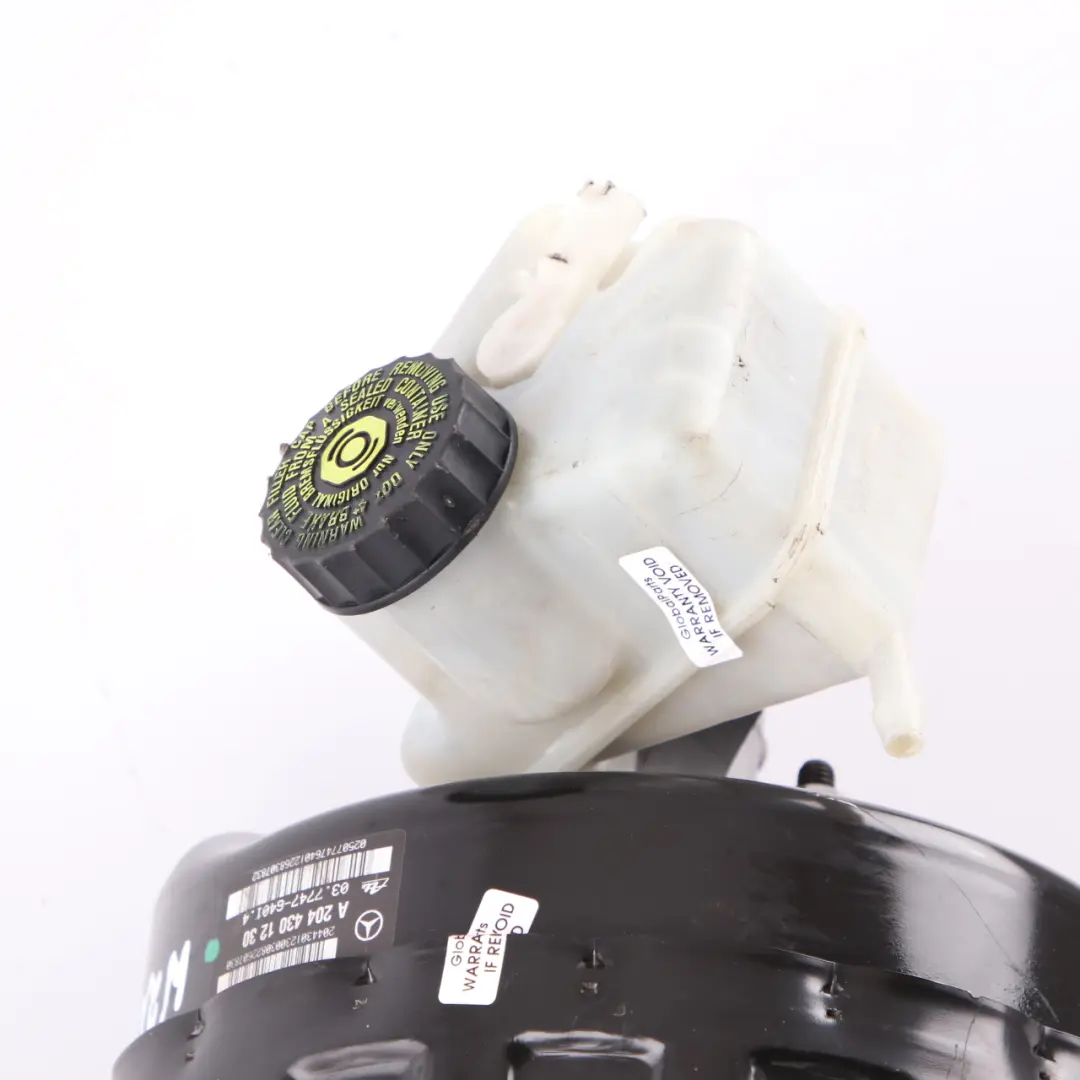 Mercedes C E W204 W207 Brake Booster Servo Master Cylinder - SKU rhd-A2044301230 - Part number A2044301230