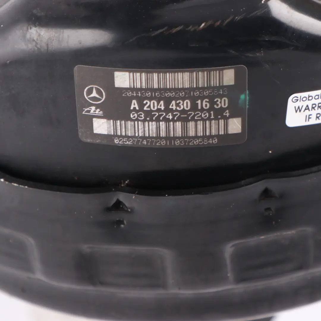 Mercedes W204 Brake Servo Booster Master Cylinder Unit - SKU rhd-A2044301630 - Part number A2044301630