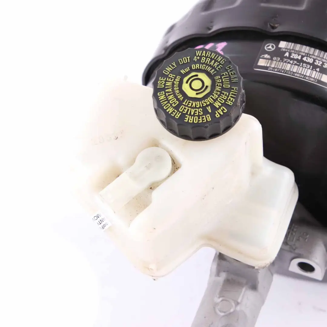 Brake Servo Mercedes W204 C 63 AMG Brake Master Cylinder Booster to with Part number A2044303230 Brake Servo Mercedes W204 C 63 AMG Brake Master Cylinder Booster - SKU rhd-A2044303230 - Part number A2044303230