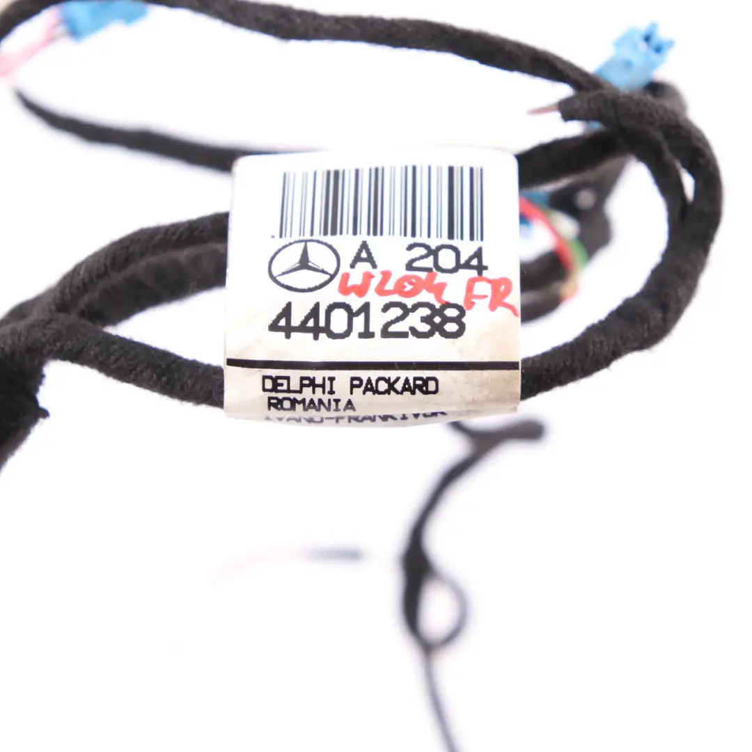 Door Wiring Front Right O/S Door Cable Harness to Mercedes W204 with Part number A2044401238 Mercedes W204 Door Wiring Front Right O/S Door Cable Harness - SKU rhd-A2044401238 - Part number A2044401238