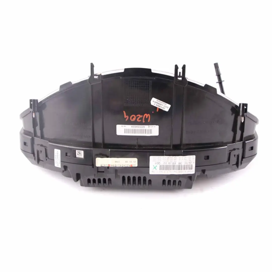  Instrument Cluster Mercedes W204 Petrol Speedo Clocks Automatic - SKU rhd-A2045403848 - Part number A2045403848