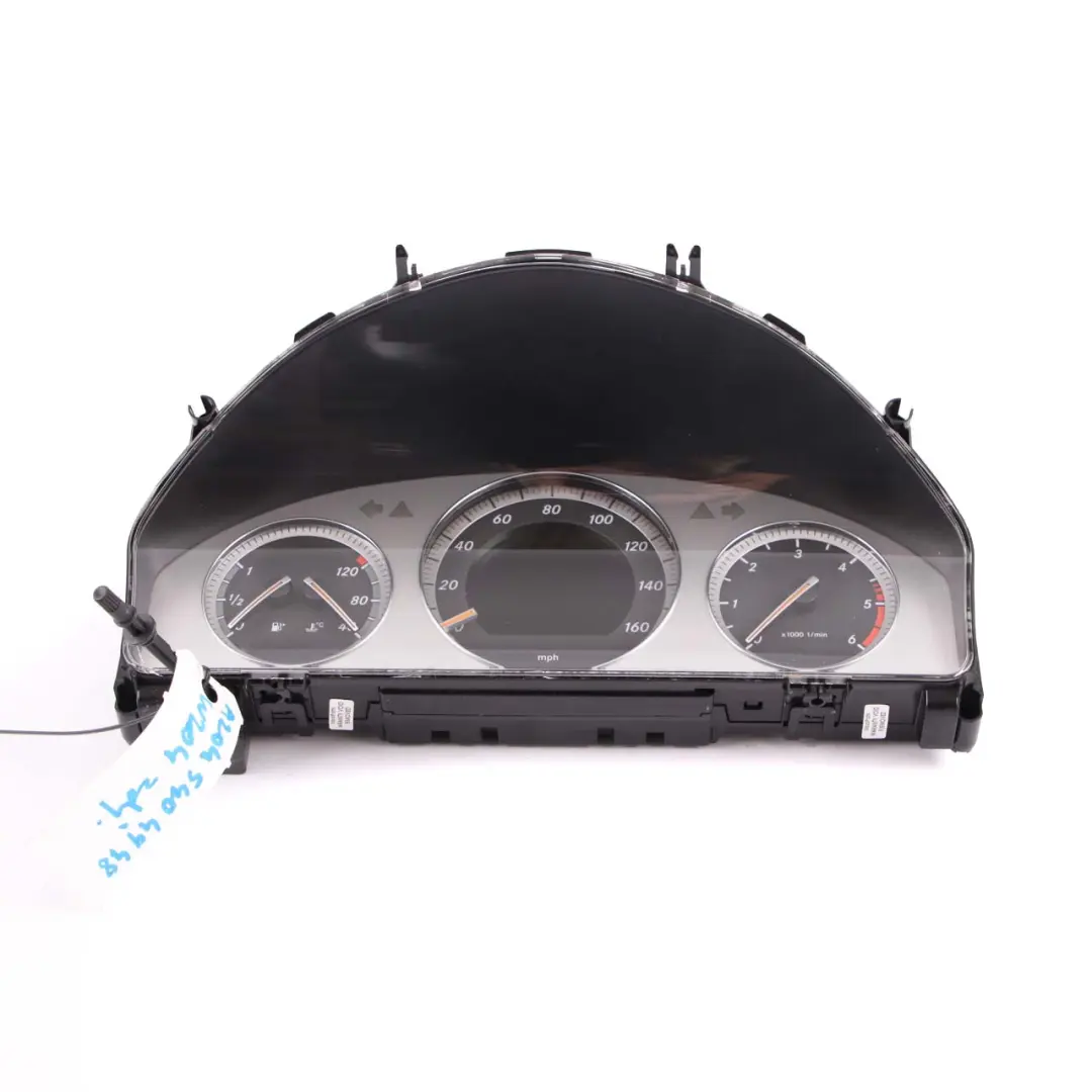 Instrument Cluster Mercedes W204 Diesel Speedo Clocks Manual to with Part number A2045404948 Instrument Cluster Mercedes W204 Diesel Speedo Clocks Manual - SKU rhd-A2045404948 - Part number A2045404948