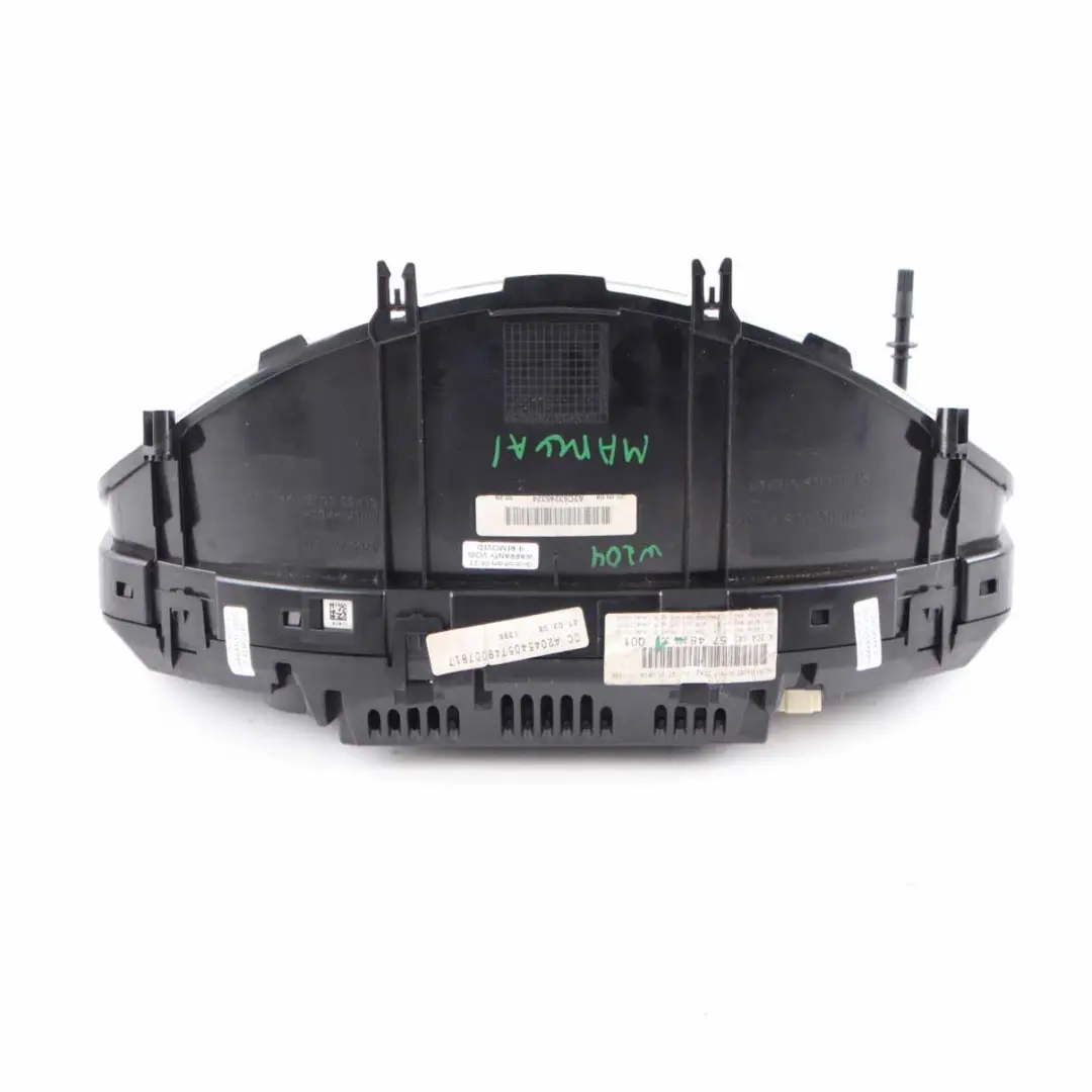 Instrument Cluster Petrol Speedo Clocks Meter Manual to Mercedes W204 with Part number A2045405748 Mercedes W204 Instrument Cluster Petrol Speedo Clocks Meter Manual - SKU rhd-A2045405748-1 - Part number A2045405748