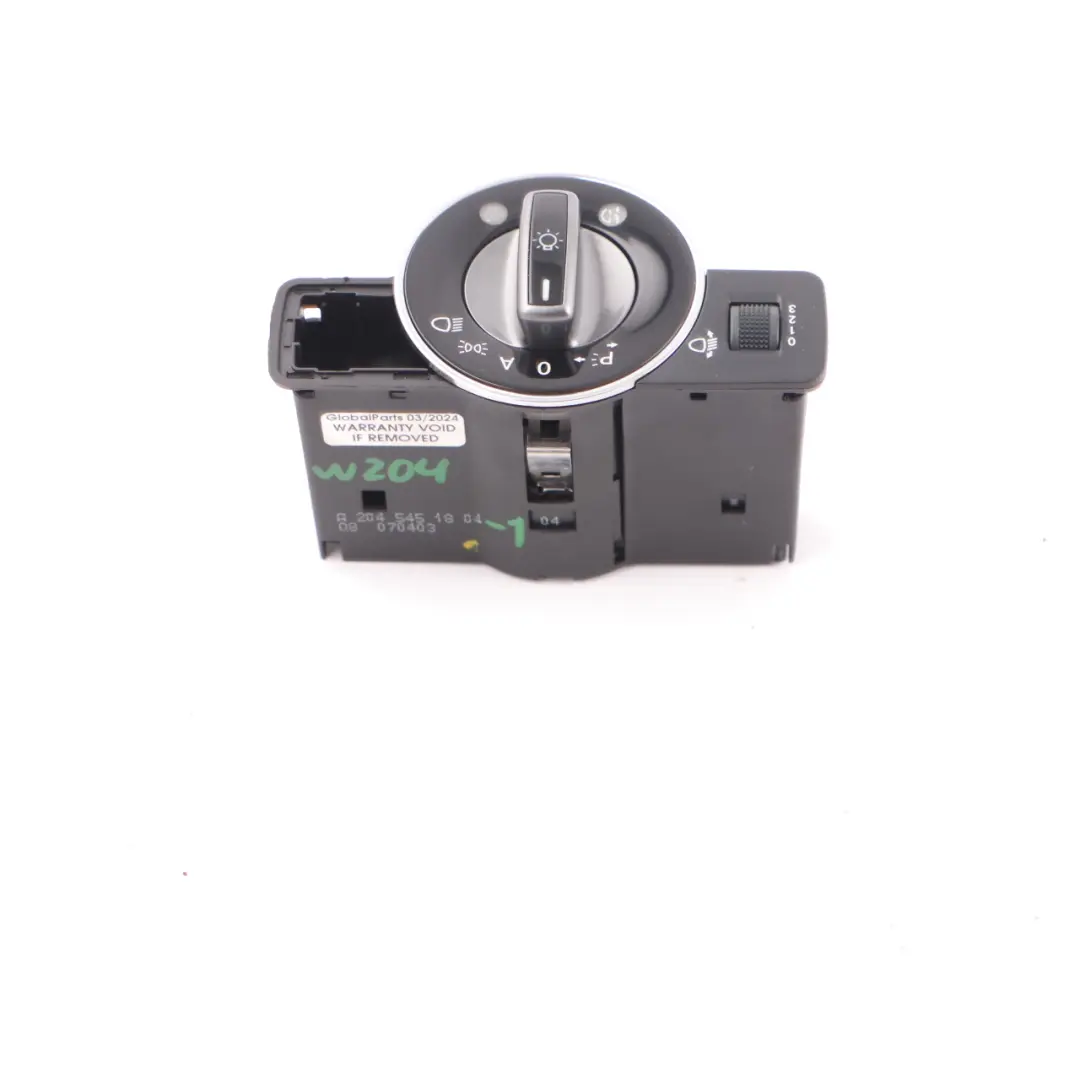 Headlight Switch Mercedes W204 Control Unit Module Button to with Part number A2045451804 Headlight Switch Mercedes W204 Control Unit Module Button - SKU rhd-A2045451804-1 - Part number A2045451804