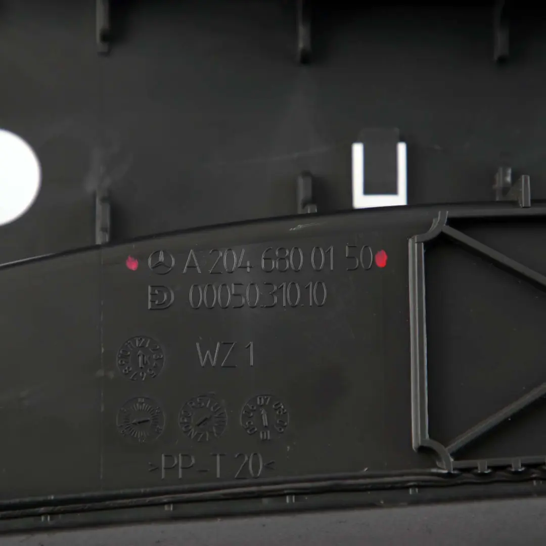 Mercedes-Benz C-Class W204 Centre Console Storage Trim Panel Black to with Part number A2046800150 Mercedes-Benz C-Class W204 Centre Console Storage Trim Panel Black - SKU rhd-A2046800150 - Part number A2046800150