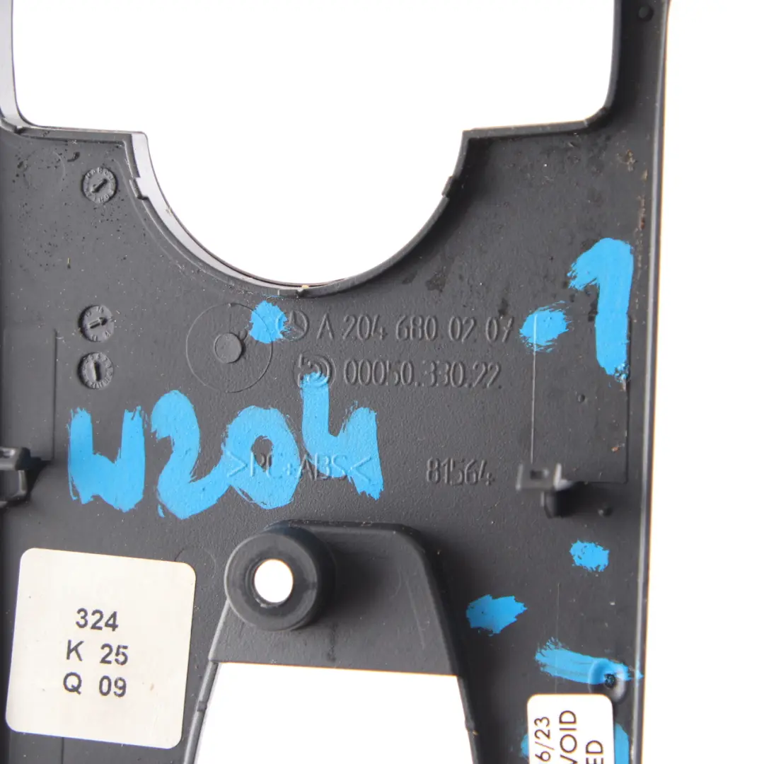 Centre Console Surround Trim Frame Cover Panel to Mercedes W204 with Part number A2046800207 Mercedes W204 Centre Console Surround Trim Frame Cover Panel - SKU rhd-A2046800207-1 - Part number A2046800207