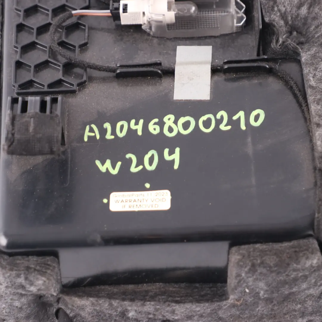 Mercedes W204 Glove Box Dashboard Storage Tray Dash Glovebox Black - SKU rhd-A2046800210 - Part number A2046800210