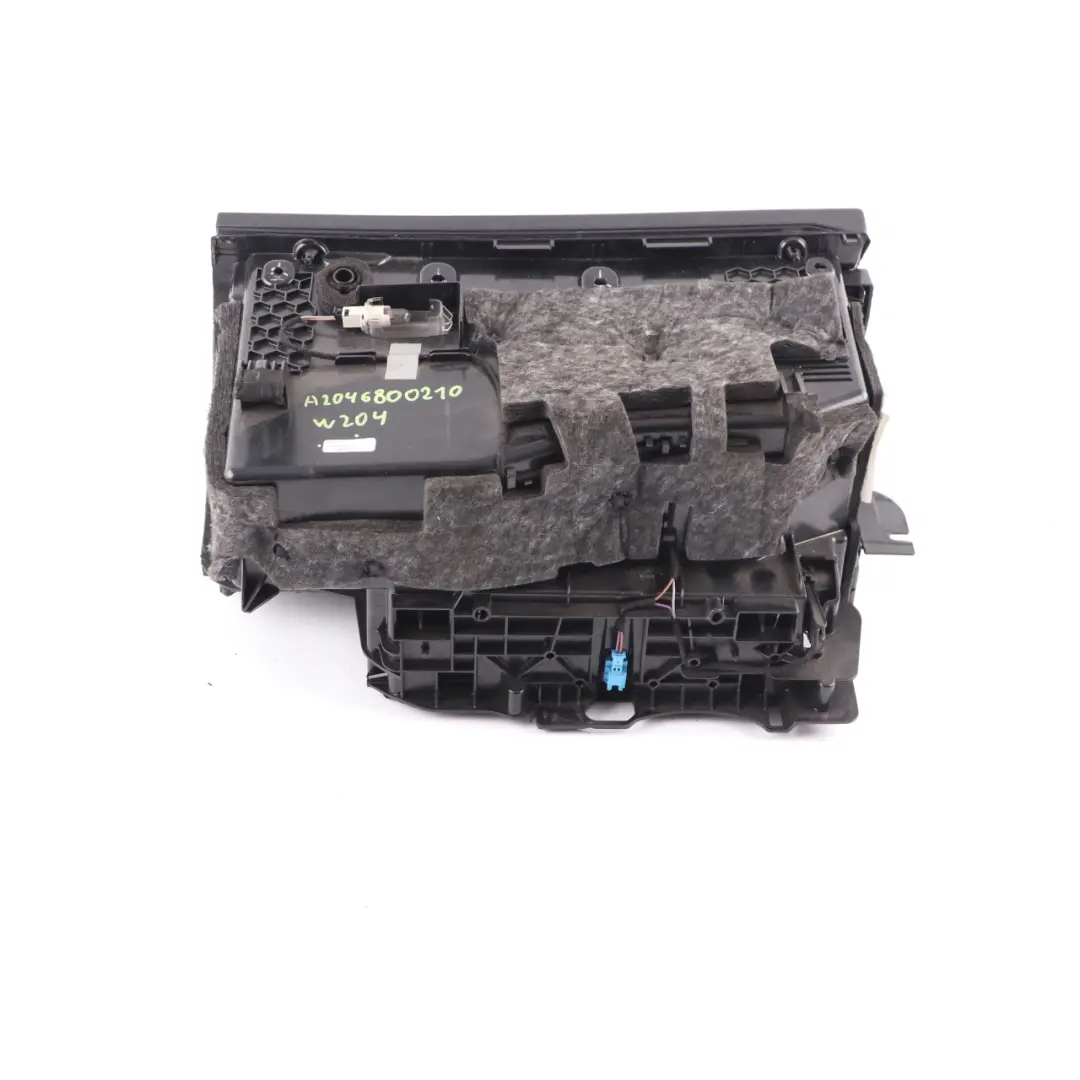 Mercedes W204 Glove Box Dashboard Storage Tray Dash Glovebox Black - SKU rhd-A2046800210 - Part number A2046800210