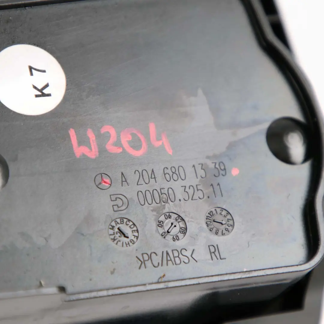  Mercedes-Benz C-Class W204 Centre Console Storage Armrest Black - SKU rhd-A2046801339 - Part number A2046801339