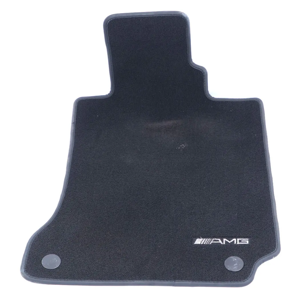 Mercedes W204 Floor Mats Set AMG Interior Front Rear Cover Black - SKU rhd-A2046804148 - Part number A2046804148