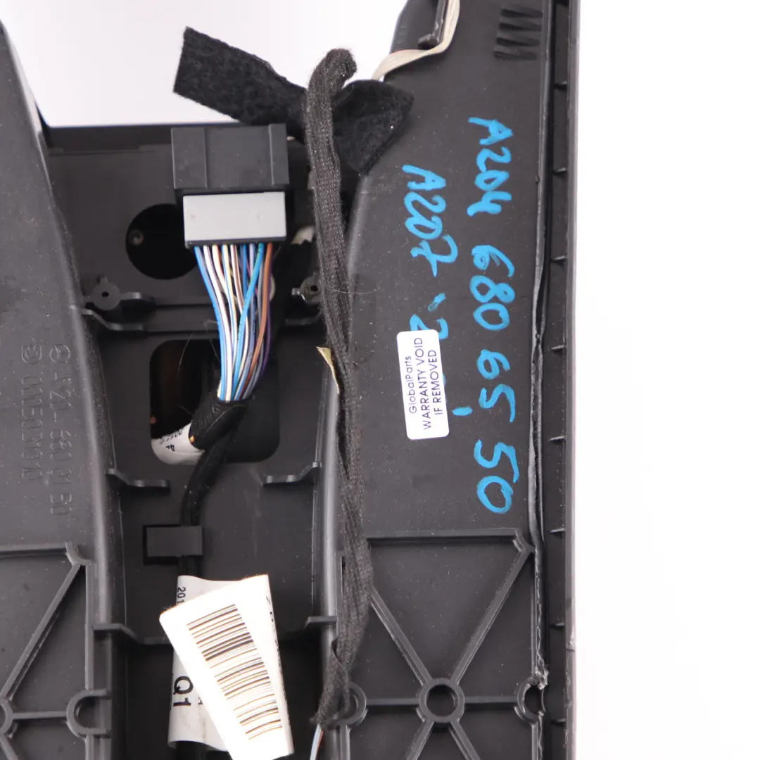  Centre Console Mercedes W204 W207 Armrest Storage Trim Panel Black A2046806550 - SKU rhd-A2046806550 - Part number A2046800952