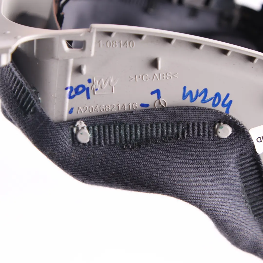 Steering Column Cowl Cover Trim Cowling Grey to Mercedes W204 with Part number A2046821416 Mercedes W204 Steering Column Cowl Cover Trim Cowling Grey - SKU rhd-A2046821416-1 - Part number A2046821416