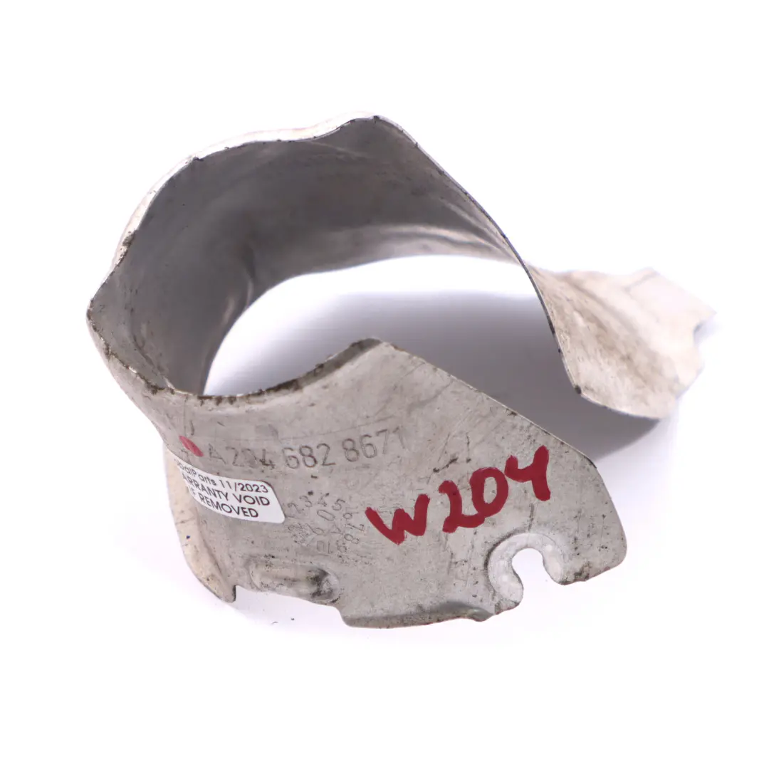 Steering Rack Heat Shield Resistant Plate Cover to Mercedes W204 C207 with Part number A2046828671 Mercedes W204 C207 Steering Rack Heat Shield Resistant Plate Cover - SKU rhd-A2046828671 - Part number A2046828671