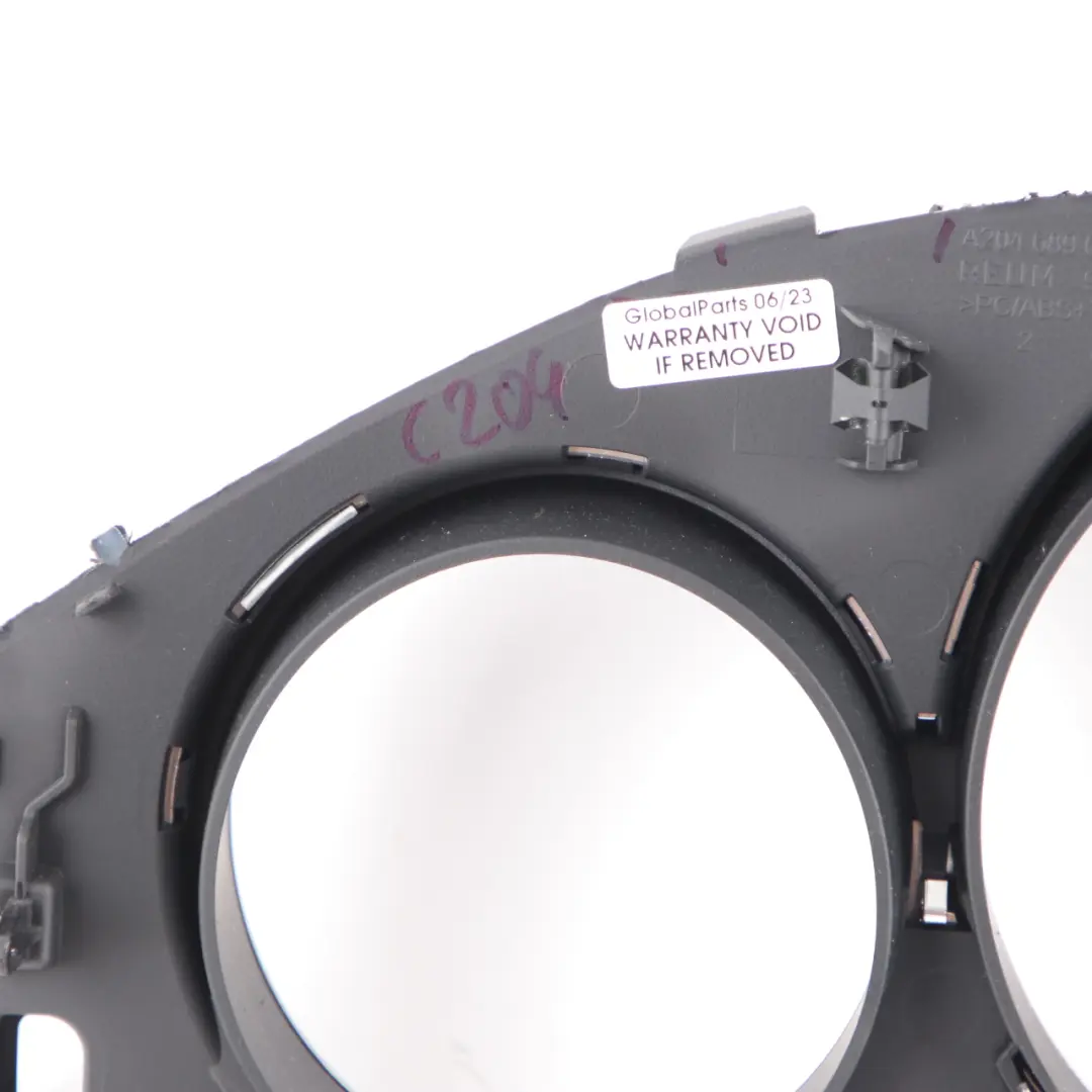 Mercedes W204 Instrument Cluster Speedo Meter Cover Trim Surround - SKU rhd-A2046890339 - Part number A2046890339