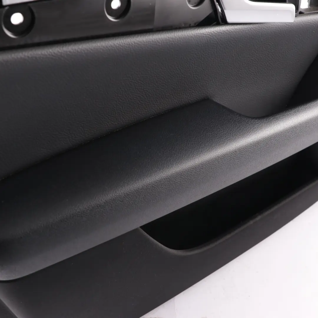 Mercedes W204 Front Left N/S Door Card Trim Panel Covering Black Cloth Fabric - SKU rhd-A2047201963 - Part number A2047201963