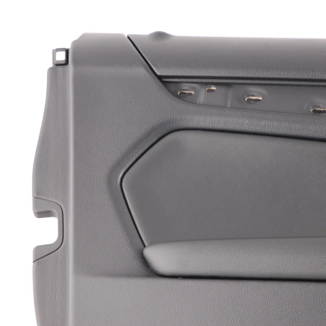 Mercedes C204 Door Card Front Left N/S Trim Panel Cover Black Leather - SKU rhd-A2047205563 - Part number A2047205563