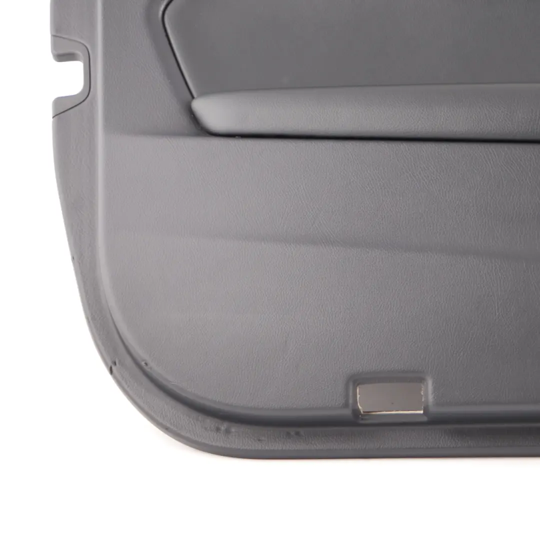 Mercedes C204 Door Card Front Left N/S Trim Panel Cover Black Leather - SKU rhd-A2047205563 - Part number A2047205563