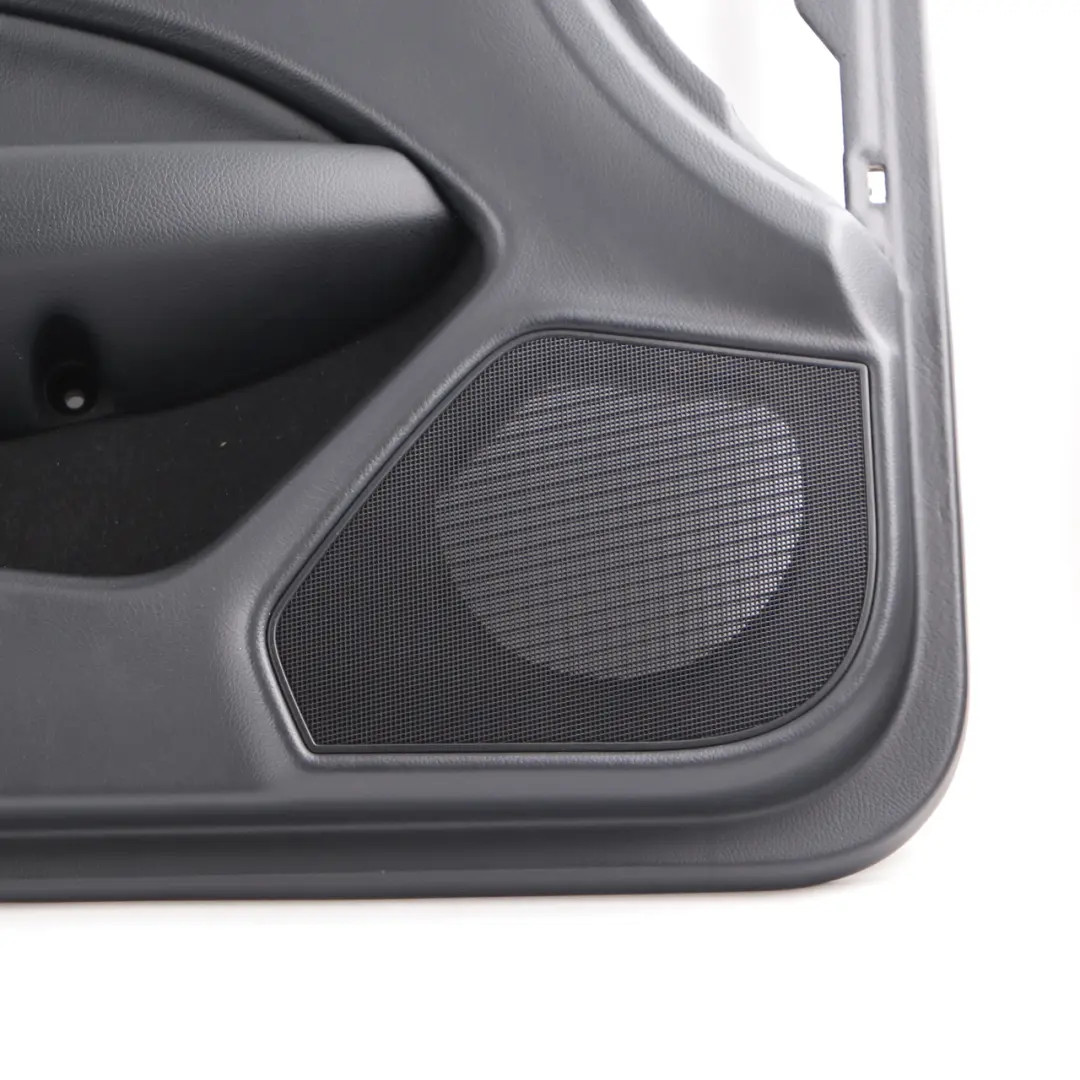 Mercedes C204 Door Card Front Left N/S Trim Panel Cover Black Leather - SKU rhd-A2047205563 - Part number A2047205563