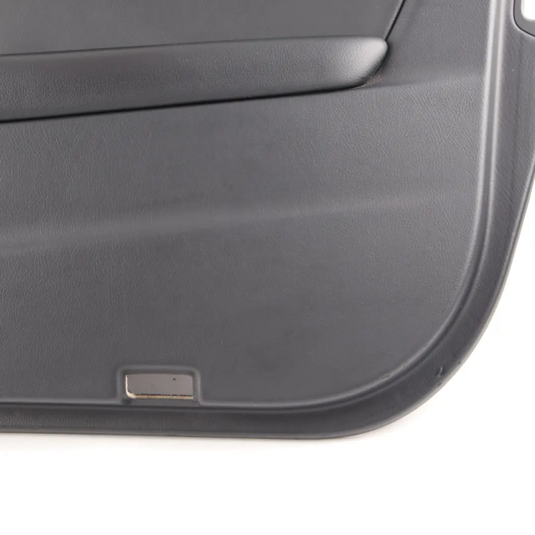 Mercedes C204 Door Card Front Right O/S Trim Panel Cover Black Leather - SKU rhd-A2047205663 - Part number A2047205663