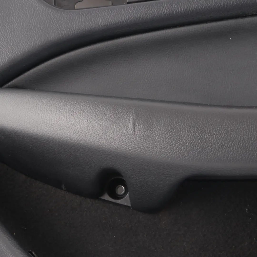 Mercedes C204 Door Card Front Right O/S Trim Panel Cover Black Leather - SKU rhd-A2047205663 - Part number A2047205663