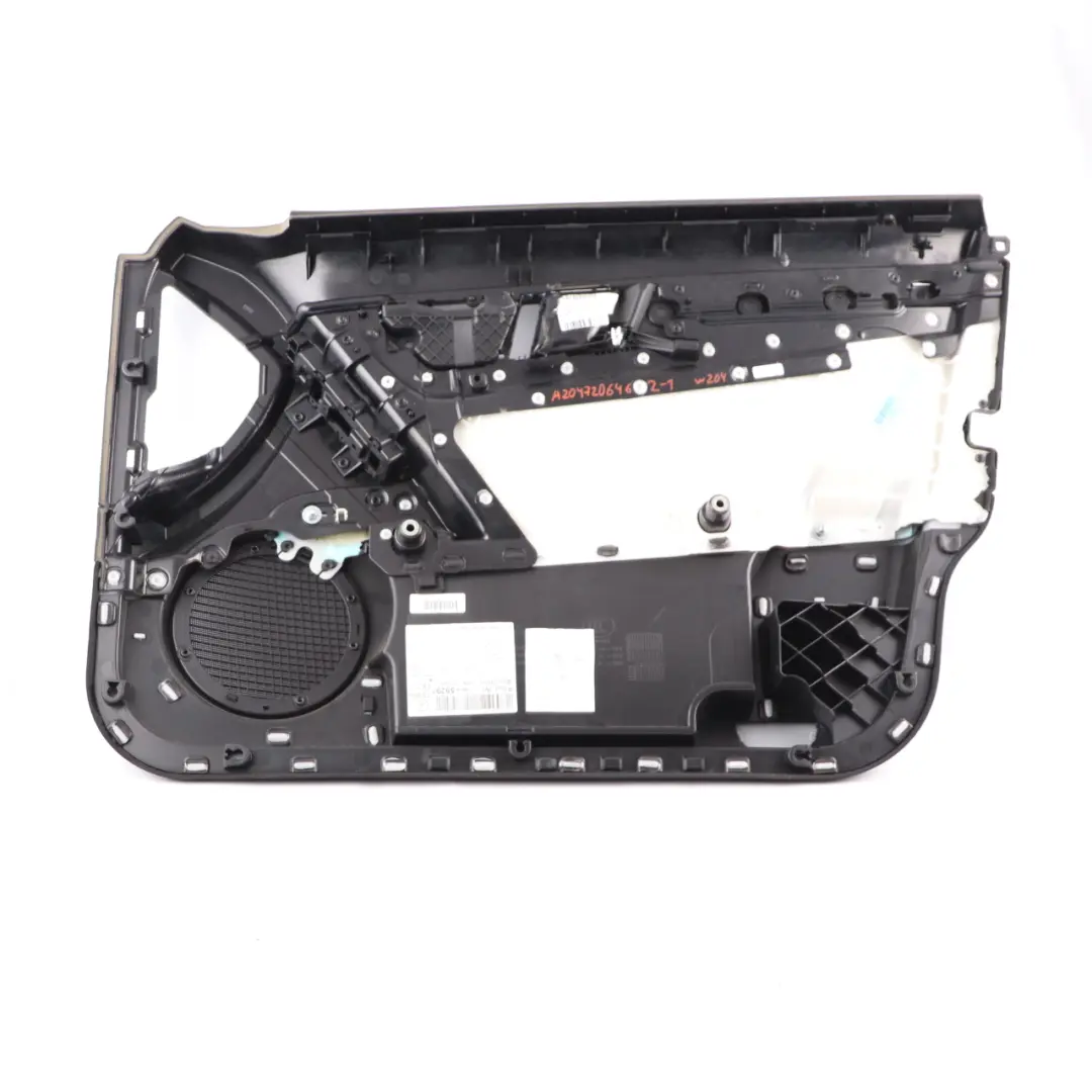 Door Card Front Left N/S Trim Panel Covering Black Cloth Fabric to Mercedes W204 with Part number A2047206462 Mercedes W204 Door Card Front Left N/S Trim Panel Covering Black Cloth Fabric - SKU rhd-A2047206462-1 - Part number A2047206462