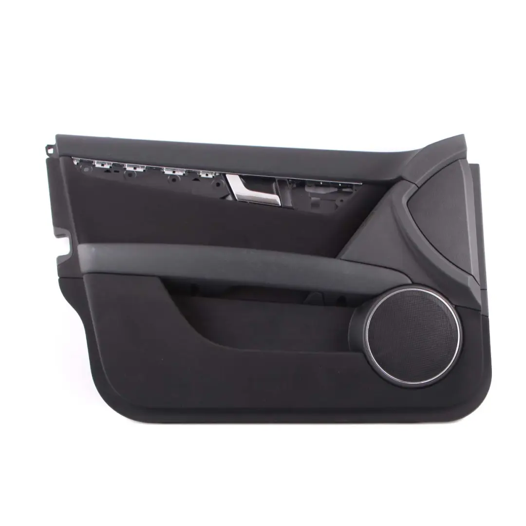 Front Left N/S Door Card Trim Panel Covering Black Cloth Fabric to Mercedes W204 with Part number A2047206462 Mercedes W204 Front Left N/S Door Card Trim Panel Covering Black Cloth Fabric - SKU rhd-A2047206462 - Part number A2047206462