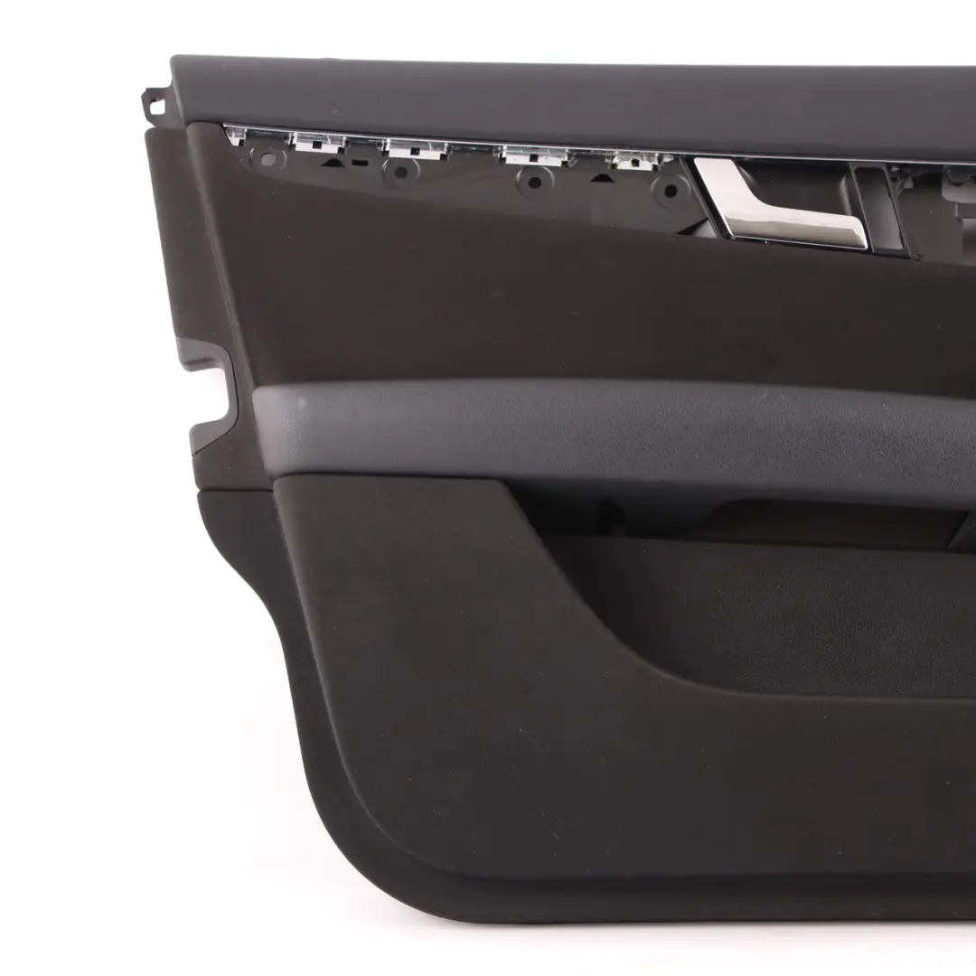 Front Left N/S Door Card Trim Panel Covering Black Cloth Fabric to Mercedes W204 with Part number A2047206462 Mercedes W204 Front Left N/S Door Card Trim Panel Covering Black Cloth Fabric - SKU rhd-A2047206462 - Part number A2047206462