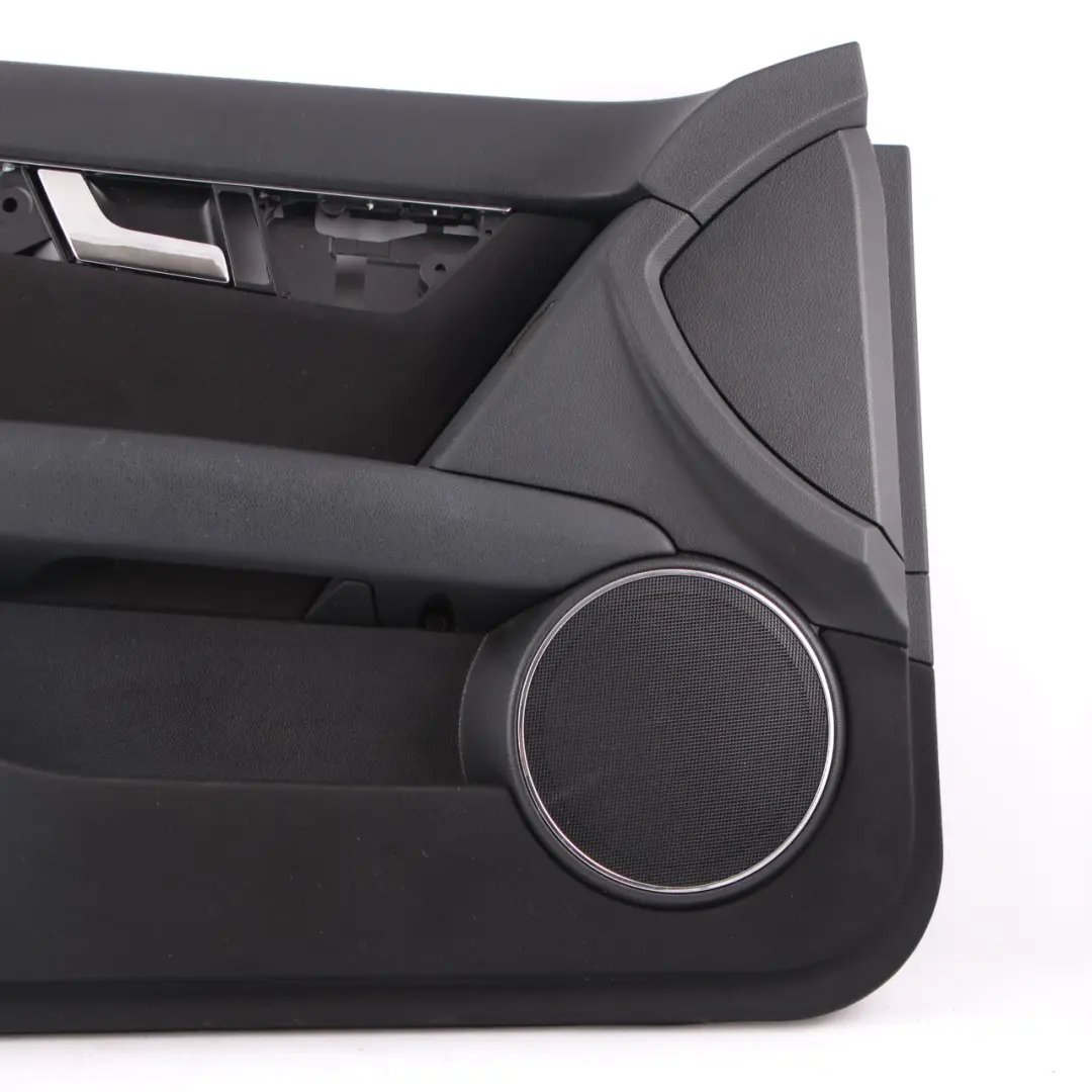 Mercedes W204 Front Left N/S Door Card Trim Panel Covering Black Cloth Fabric - SKU rhd-A2047206462 - Part number A2047206462