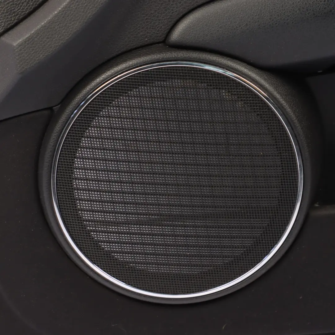 Mercedes W204 Front Right O/S Door Card Trim Panel Covering Black Cloth Fabric - SKU rhd-A2047206662-1 - Part number A2047206662