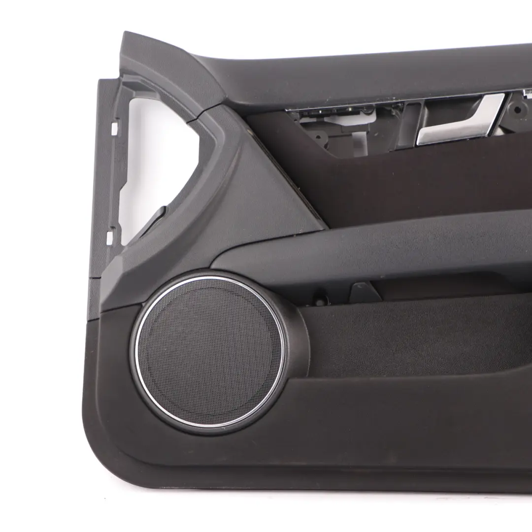 Mercedes W204 Front Right O/S Door Card Trim Panel Covering Black Cloth Fabric - SKU rhd-A2047206662 - Part number A2047206662