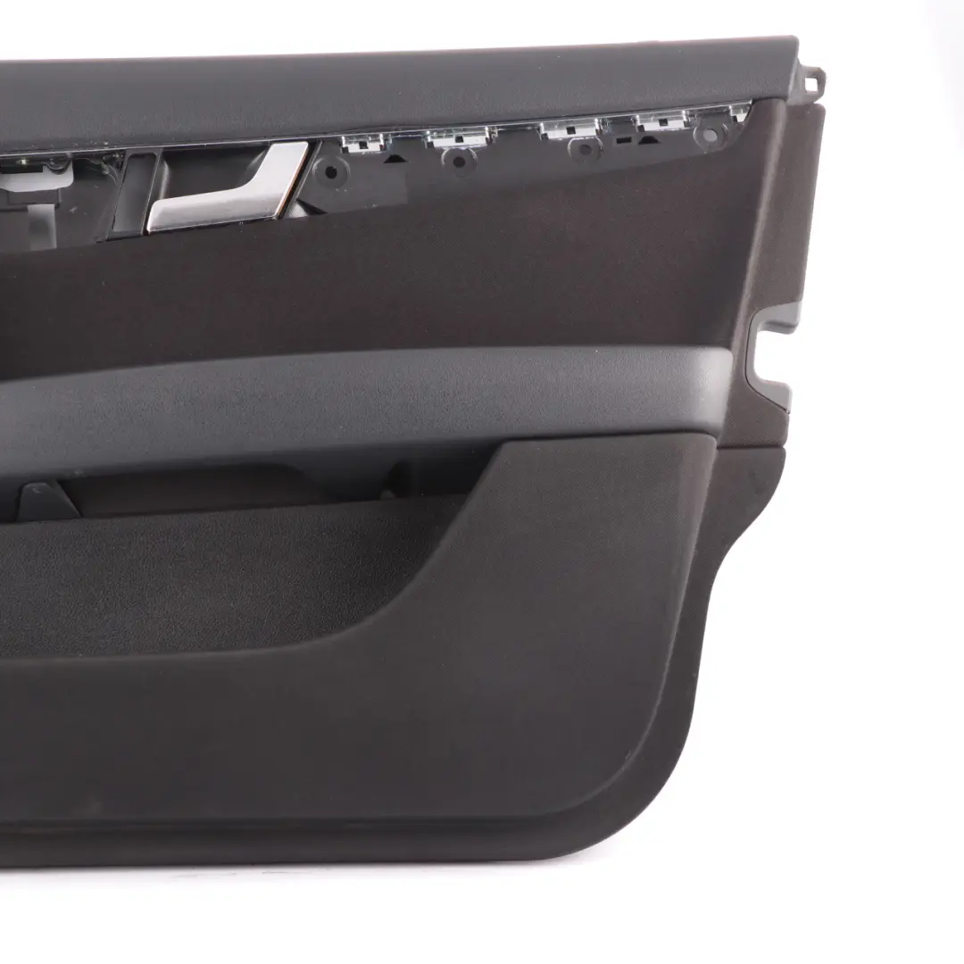 Mercedes W204 Front Right O/S Door Card Trim Panel Covering Black Cloth Fabric - SKU rhd-A2047206662 - Part number A2047206662