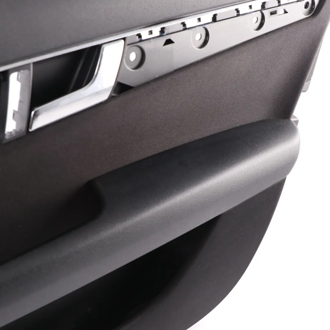 Mercedes W204 Front Right O/S Door Card Trim Panel Covering Black Cloth Fabric - SKU rhd-A2047206662 - Part number A2047206662