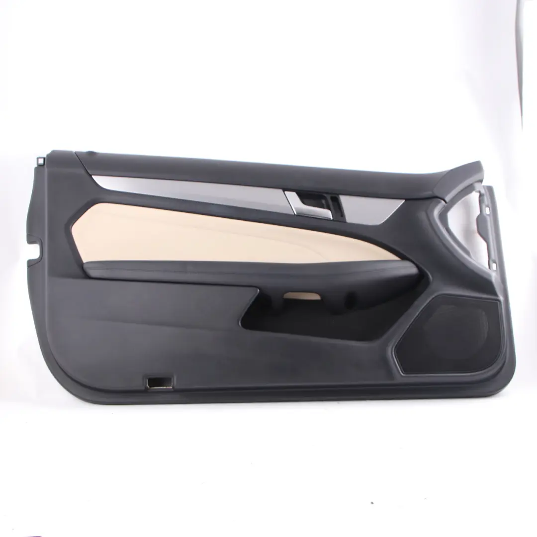 Door Card Front Left N/S Trim Panel Cover Beige Leather to Mercedes C204 with Part number A2047207763 Mercedes C204 Door Card Front Left N/S Trim Panel Cover Beige Leather - SKU rhd-A2047207763 - Part number A2047207763