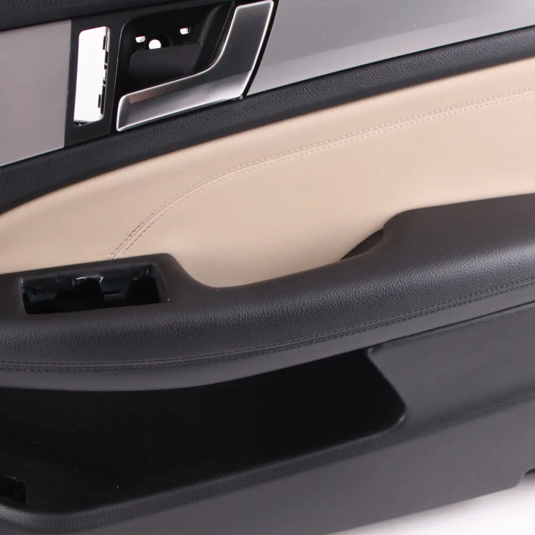 Door Card Front Right O/S Trim Panel Cover Beige Leather to Mercedes C204 with Part number A2047207863 Mercedes C204 Door Card Front Right O/S Trim Panel Cover Beige Leather - SKU rhd-A2047207863 - Part number A2047207863