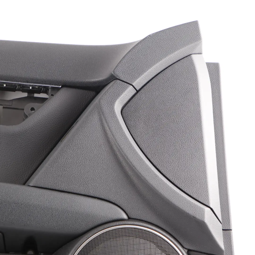  Mercedes-Benz C-Class W204 Front Left N/S Door Card Trim Panel Black Leather - SKU rhd-A2047208362 - Part number A2047208362