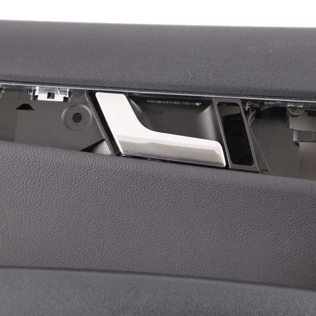 Mercedes-Benz C-Class W204 Front Left N/S Door Card Trim Panel Black Leather to with Part number A2047208362 Mercedes-Benz C-Class W204 Front Left N/S Door Card Trim Panel Black Leather - SKU rhd-A2047208362 - Part number A2047208362