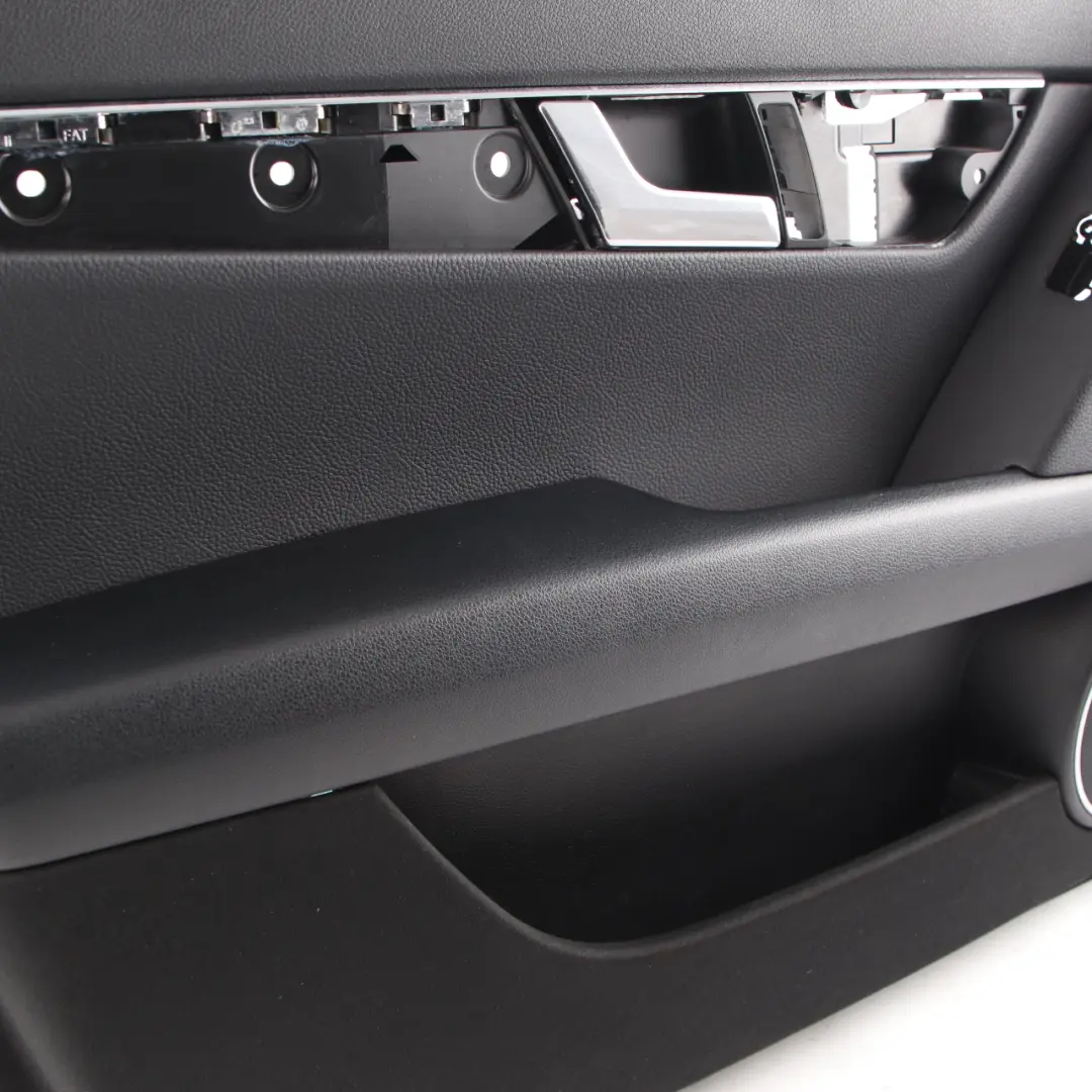 Mercedes-Benz C-Class W204 Front Left N/S Door Card Trim Panel Black Leather to with Part number A2047208362 Mercedes-Benz C-Class W204 Front Left N/S Door Card Trim Panel Black Leather - SKU rhd-A2047208362 - Part number A2047208362