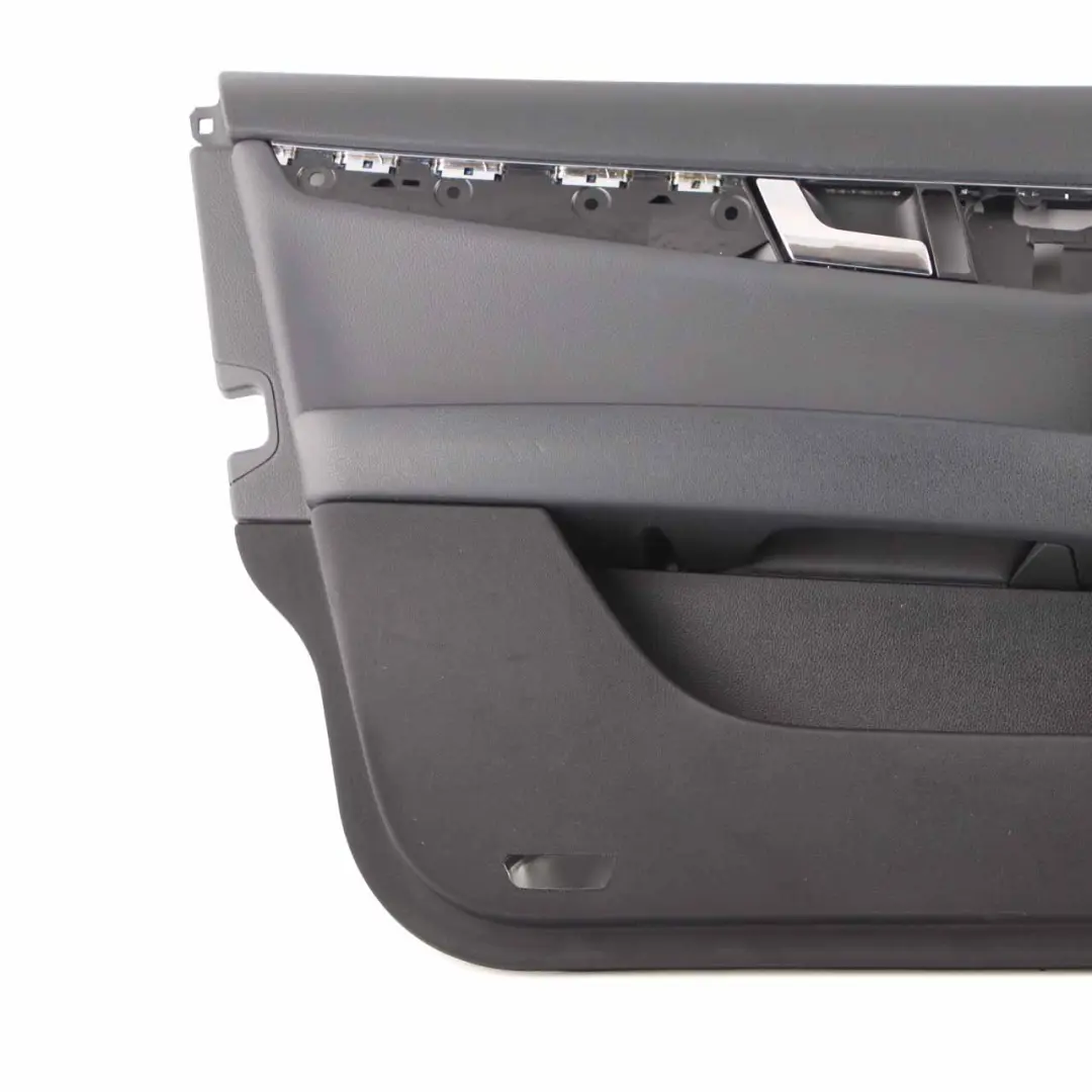 Mercedes W204 Front Left N/S Door Card Trim Panel Covering Black Cloth Fabric - SKU rhd-A2047208370 - Part number A2047208370