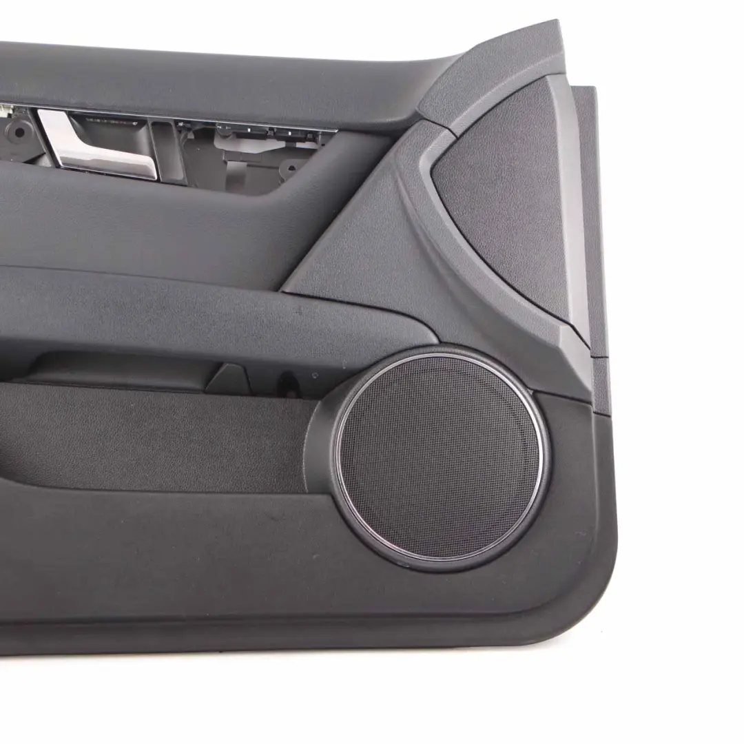 Mercedes W204 Front Left N/S Door Card Trim Panel Covering Black Cloth Fabric - SKU rhd-A2047208370 - Part number A2047208370