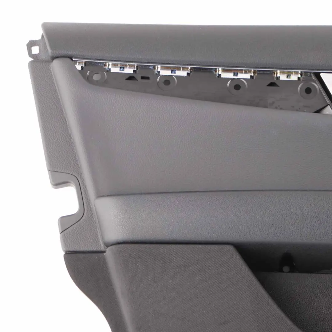 Mercedes W204 Front Left N/S Door Card Trim Panel Covering Black Cloth Fabric - SKU rhd-A2047208370 - Part number A2047208370