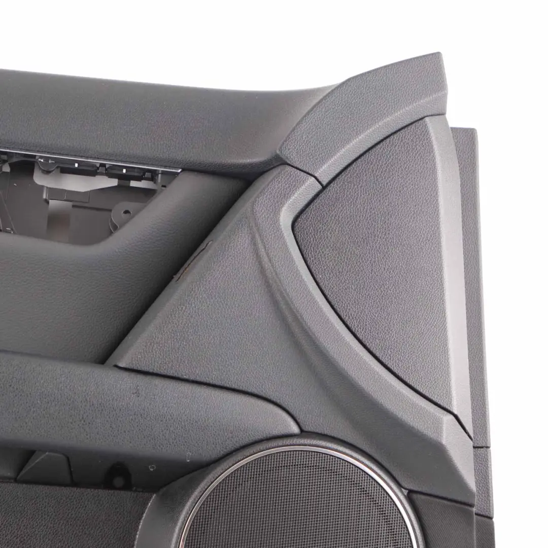 Mercedes W204 Front Left N/S Door Card Trim Panel Covering Black Cloth Fabric - SKU rhd-A2047208370 - Part number A2047208370