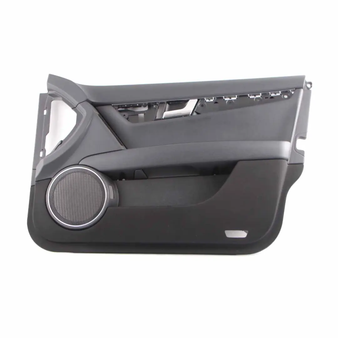 Front Right O/S Door Card Trim Panel Black Imitation Leather to Mercedes W204 with Part number A2047208762 Mercedes W204 Front Right O/S Door Card Trim Panel Black Imitation Leather - SKU rhd-A2047208762 - Part number A2047208762